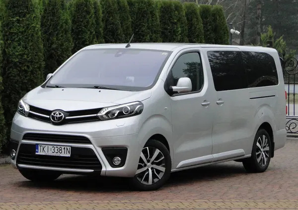 świętokrzyskie Toyota Proace Verso cena 139999 przebieg: 228754, rok produkcji 2018 z Kielce